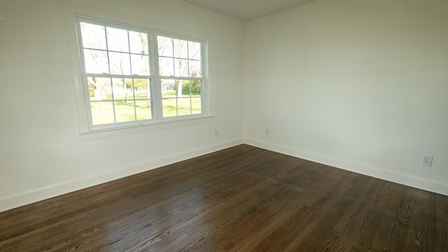 259 W End Hts, Lebanon, TN 37087 - spare room with baseboards, dark wood-style flooring, and a wealth of natural light