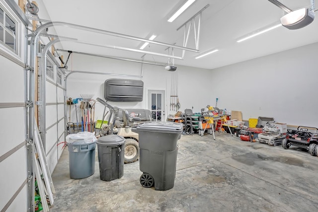 1017 Cliff View Dr N, Kingston Springs, TN 37082 - garage featuring a garage door opener