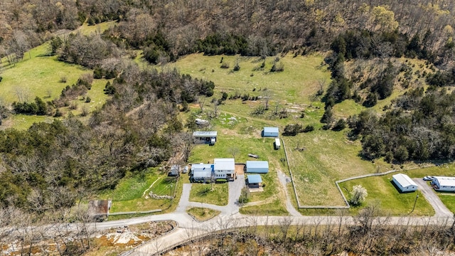 1036 Locke Creek Rd, Readyville, TN 37149 - aerial view