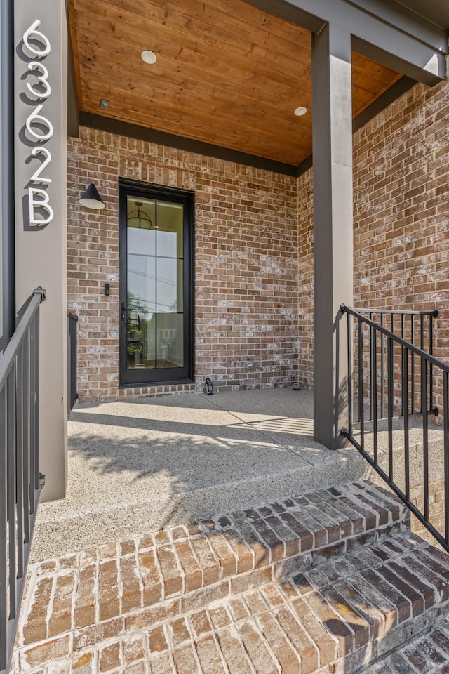 6362B Columbia Ave, Nashville, TN 37209 - view of exterior entry with brick siding