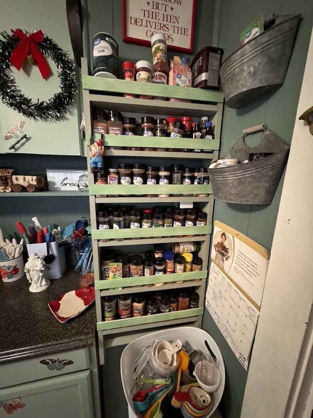 view of pantry