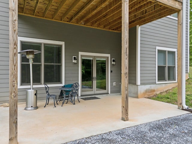 6033 Vesper Way E, Franklin, TN 37064 - view of patio / terrace featuring french doors