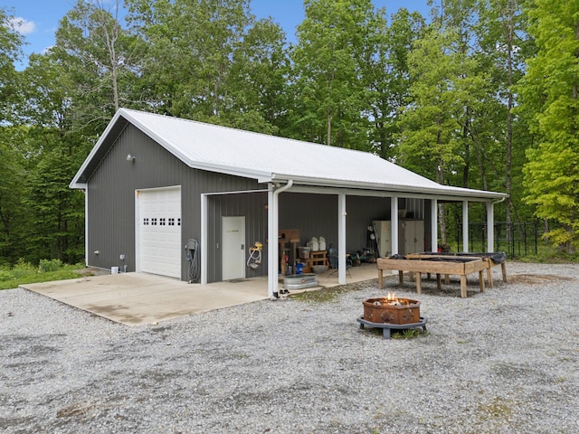6033 Vesper Way E, Franklin, TN 37064 - view of detached garage