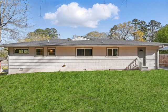 821 S Germantown Rd, Chattanooga, TN 37412 - back of house with a shingled roof