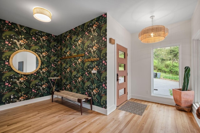 1122 Oman Dr, Brentwood, TN 37027 - foyer featuring wood finished floors and baseboards