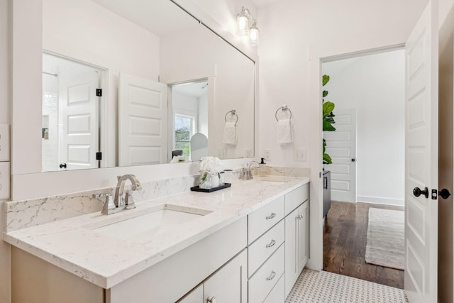 1547 Battlefield Dr, Nashville, TN 37215 - bathroom featuring double vanity and a sink