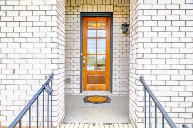 1006 Chisolm Trl, Goodlettsville, TN 37072 - view of exterior entry with brick siding