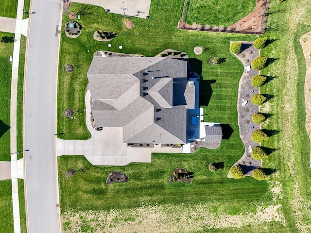 drone / aerial view