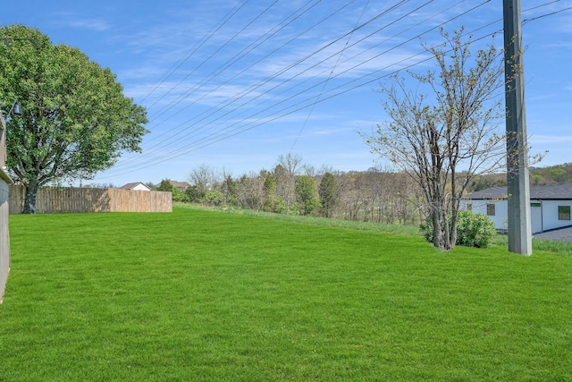 133 Grove Ln S, Hendersonville, TN 37075 - view of yard featuring fence