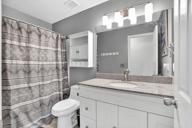 133 Grove Ln S, Hendersonville, TN 37075 - bathroom featuring toilet, vanity, and visible vents