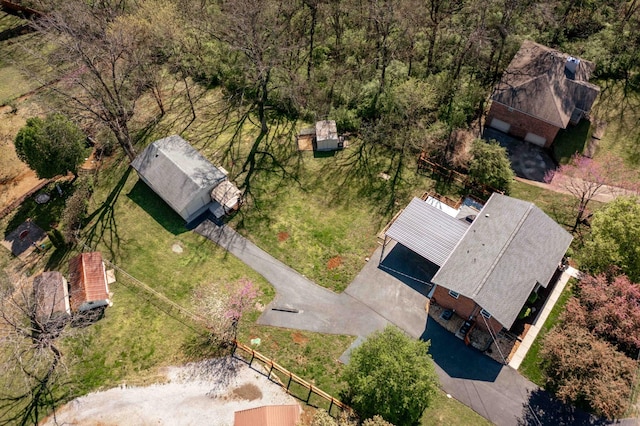 6004 Hawkdale Dr, Nashville, TN 37211 - birds eye view of property