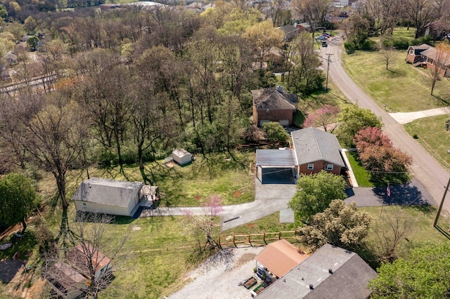 6004 Hawkdale Dr, Nashville, TN 37211 - bird's eye view