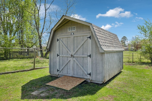 3132 Stafford Dr, Nashville, TN 37214 - view of shed with fence
