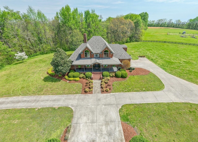 bird's eye view