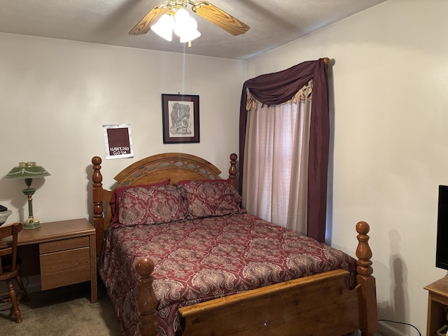 1701 Jamie Dr, Columbia, TN 38401 - carpeted bedroom with ceiling fan
