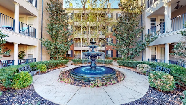 view of property's community