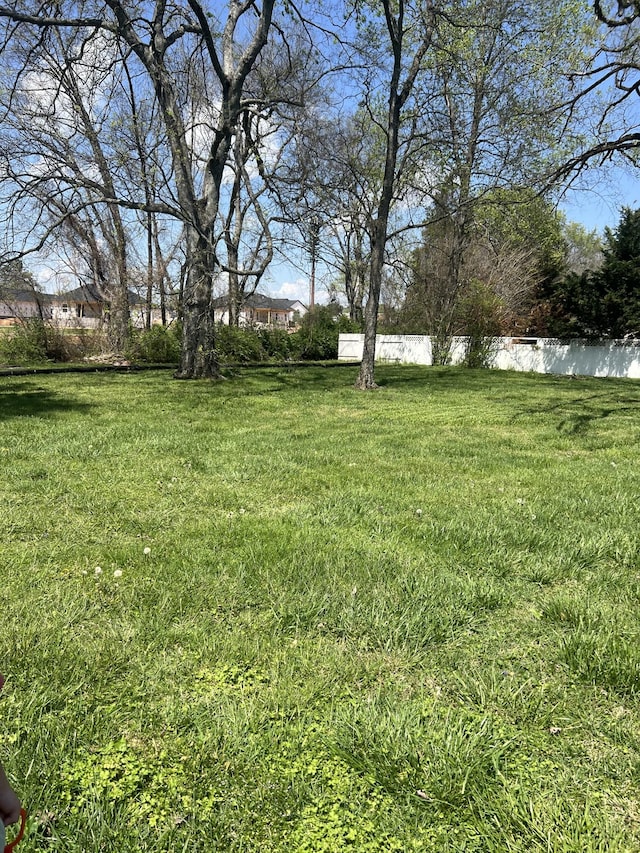 view of yard