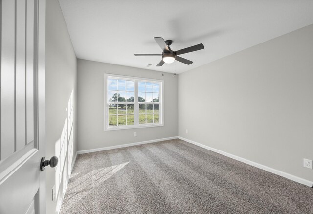 2539 Rafiki Dr, Clarksville, TN 37042 - carpeted spare room with ceiling fan and baseboards