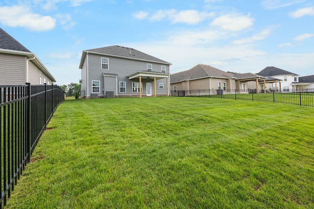2539 Rafiki Dr, Clarksville, TN 37042 - back of house featuring central AC