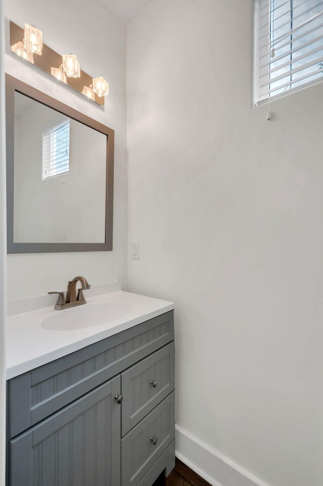 1603A 9th Ave N, Nashville, TN 37208 - bathroom featuring baseboards and vanity