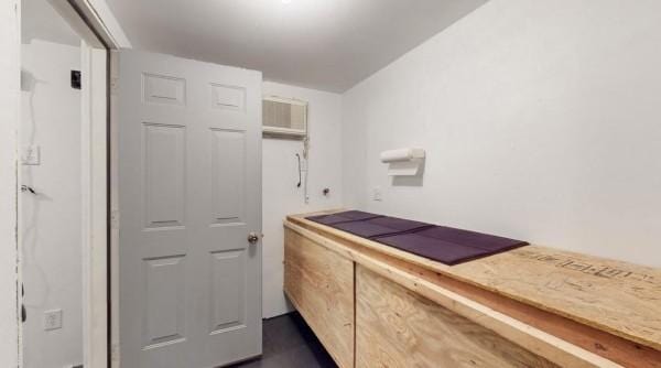 view of laundry room