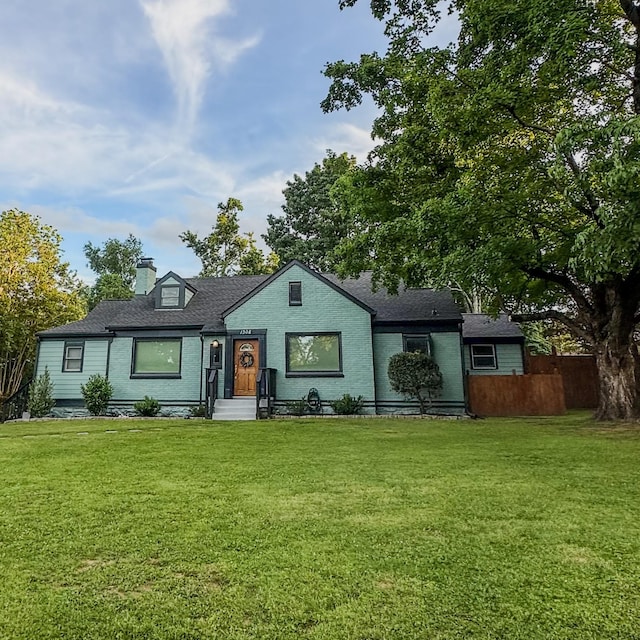 1308 Riverwood Dr, Nashville, TN 37216 - view of front of property featuring a chimney and roof with shingles