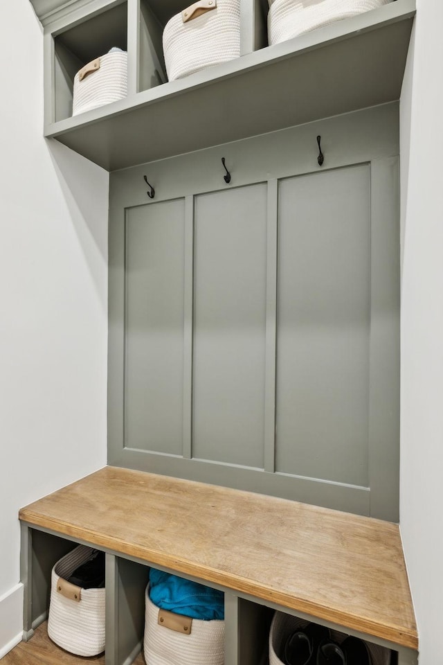 view of mudroom