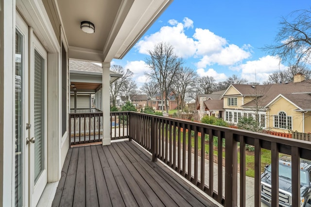 1701 Glen Echo Rd, Nashville, TN 37215 - deck featuring a residential view