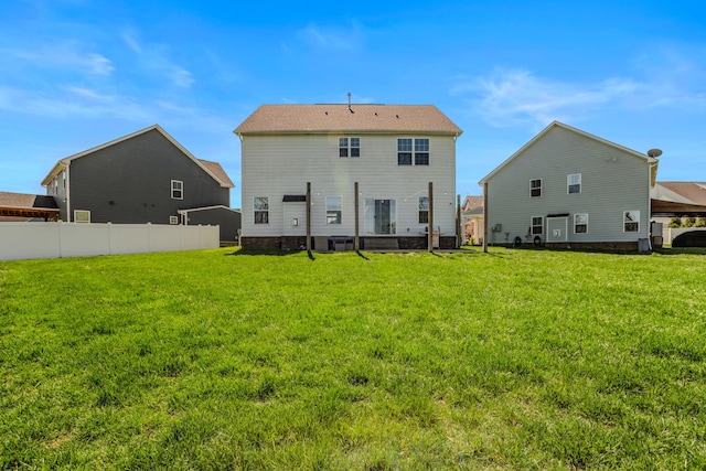 17 Kilkham Ct, Mount Juliet, TN 37122 - back of house with a yard and fence