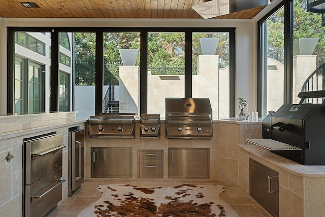 9812 Windrose Cir, Chattanooga, TN 37421 - sunroom / solarium featuring plenty of natural light