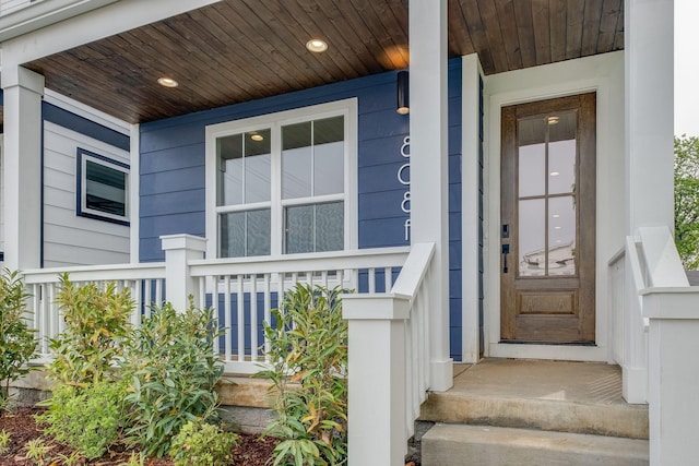 808A 45th Ave N, Nashville, TN 37209 - property entrance featuring a porch