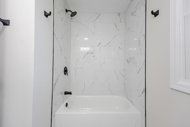 bathroom featuring tub / shower combination
