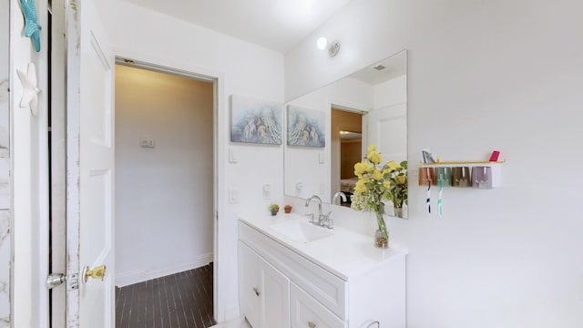 120 Gatone Dr, Hendersonville, TN 37075 - bathroom featuring vanity and wood finished floors