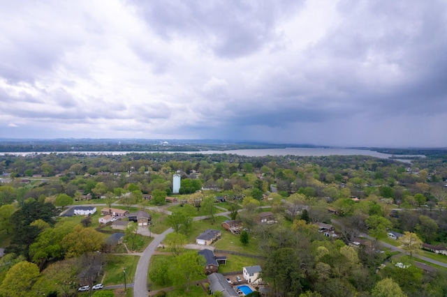 120 Gatone Dr, Hendersonville, TN 37075 - drone / aerial view with a water view