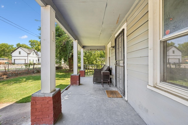 1902 Meridian St, Nashville, TN 37207 - view of patio with a porch