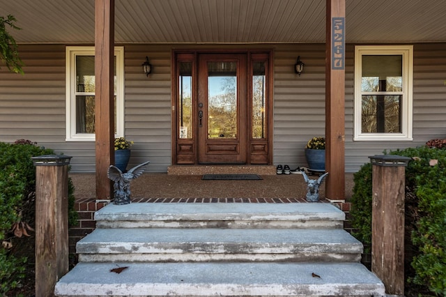 5267 Lickton Pike, Goodlettsville, TN 37072 - doorway to property featuring a porch