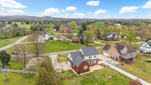 106 Irving Hills Ct, Lascassas, TN 37085 - bird's eye view featuring a residential view