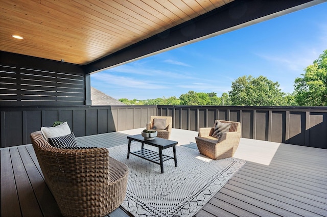 843B Dewees Ave, Nashville, TN 37204 - view of wooden terrace