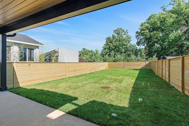 843B Dewees Ave, Nashville, TN 37204 - view of yard with a fenced backyard