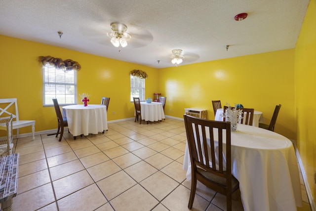 328 Cumberland St W, Cowan, TN 37318 - dining room featuring healthy amount of natural light, a ceiling fan, and light tile patterned floors