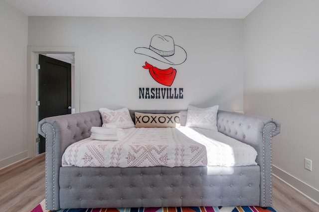 1122 Harmony Way, Nashville, TN 37207 - bedroom featuring baseboards and wood finished floors