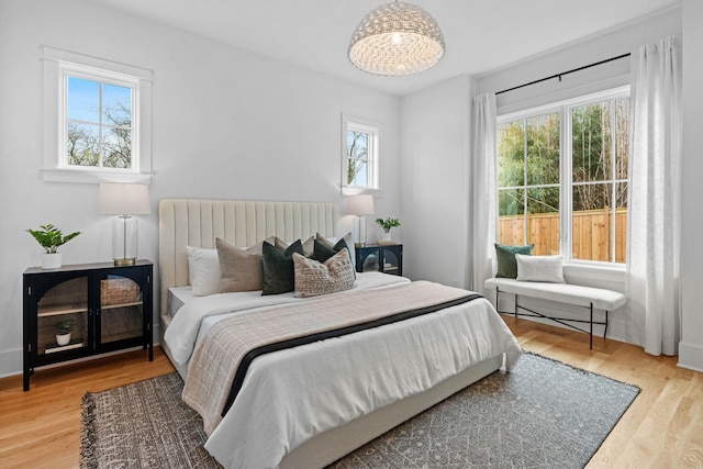 3411 Richards St, Nashville, TN 37215 - bedroom featuring baseboards and wood finished floors
