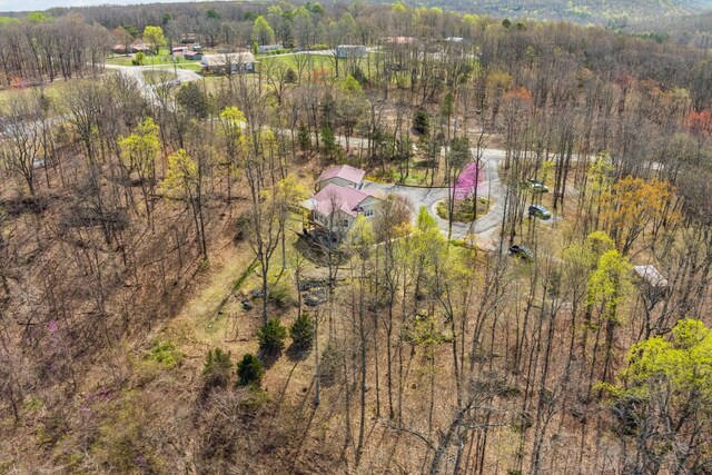 300 Iron Gap Rd, Belvidere, TN 37306 - aerial view of a heavily wooded area