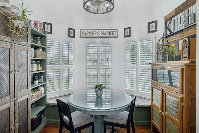 dining room featuring wood finished floors