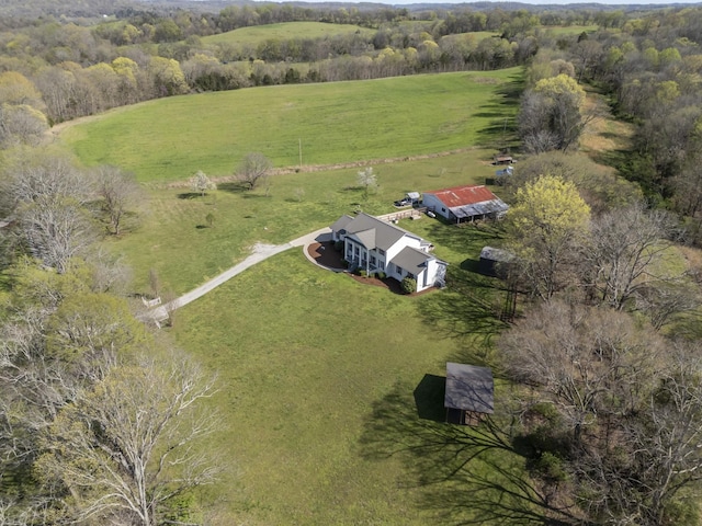 1737 Bratton Ln, Williamsport, TN 38487 - bird's eye view with a rural view