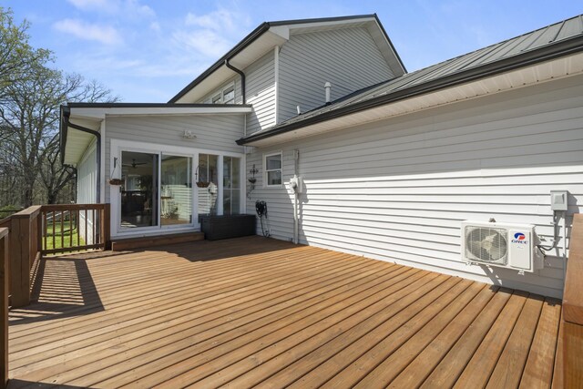 1737 Bratton Ln, Williamsport, TN 38487 - deck featuring ac unit