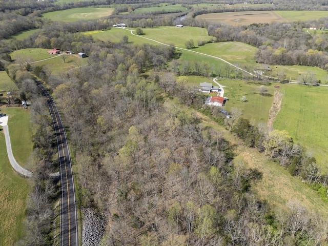 1737 Bratton Ln, Williamsport, TN 38487 - drone / aerial view featuring a rural view