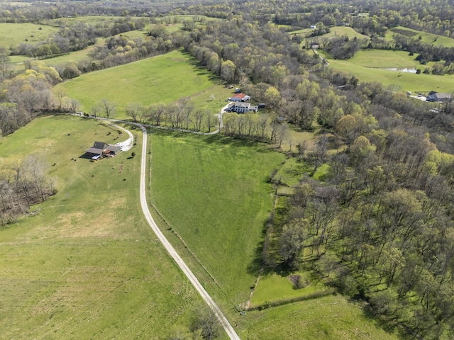 1737 Bratton Ln, Williamsport, TN 38487 - birds eye view of property with a rural view