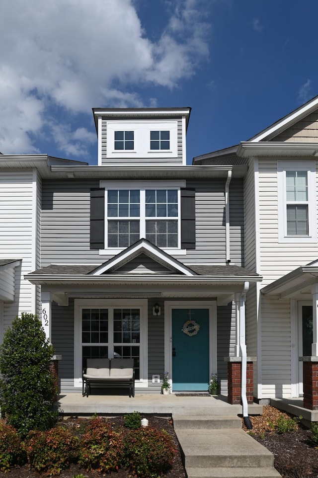602 Bradburn Village Cir, Antioch, TN 37013 - view of property with a porch