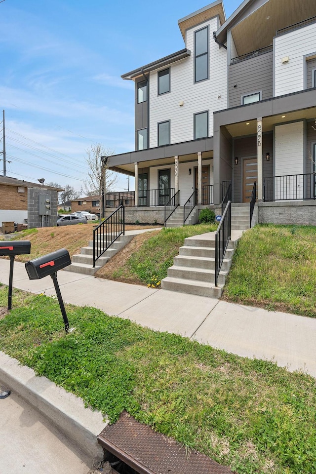 807 32nd Ave N Unit A, Nashville, TN 37209 - view of property with a porch